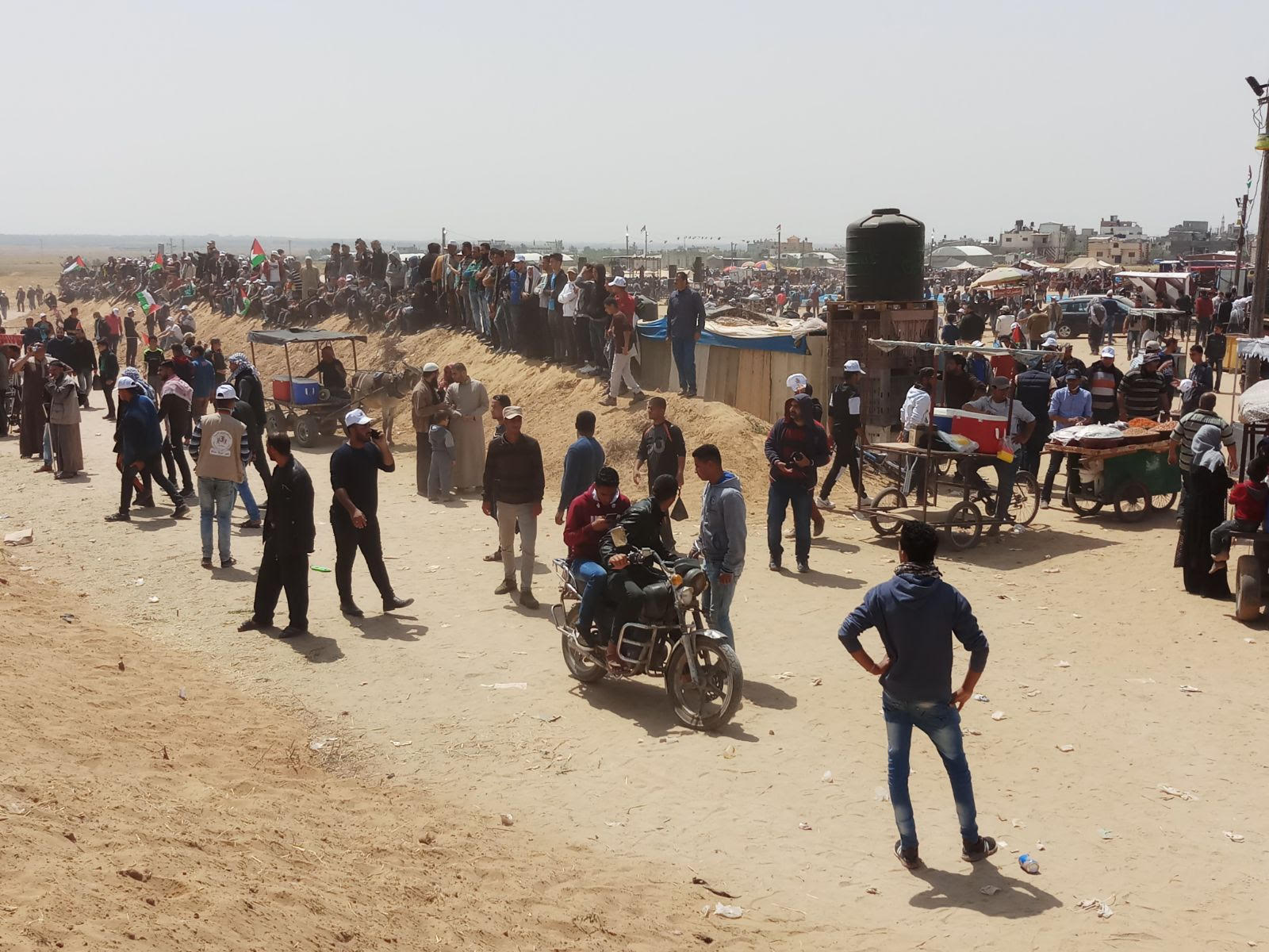 جمعة الكاوتشوك: إصابات في تجدد اعتداءات الجيش الاسرائيلي